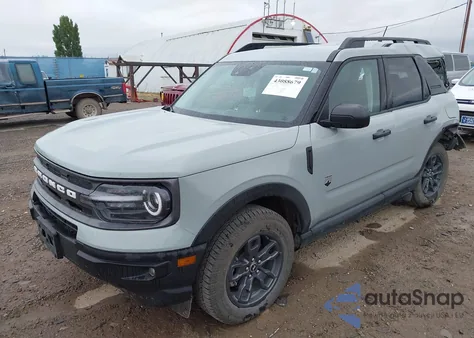 2024 Ford Bronco Sport Big Bend из США, поврежденный, VIN 3FMCR9B65RRF20275